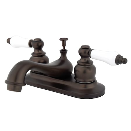 Restoration, 4 Centerset Bathroom Faucet, Oil Rubbed Bronze
